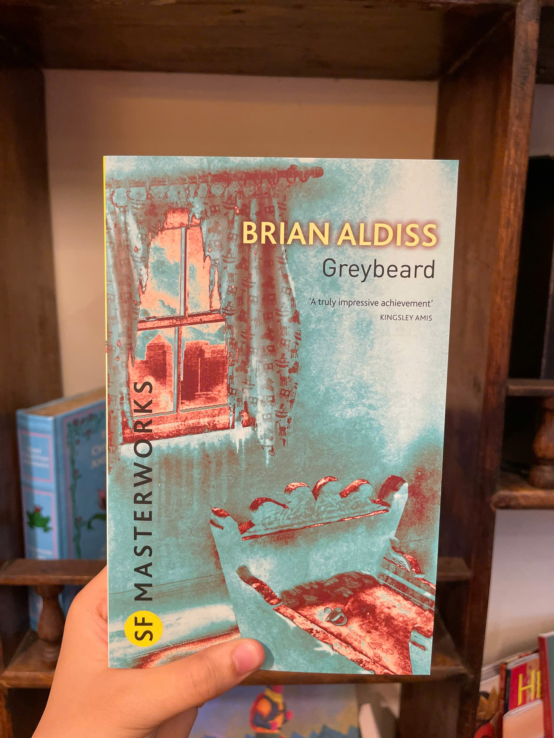 Sách - SF Masterworks Greybeard by Brian Aldiss/ Tiểu thuyết tiếng Anh/ English/ Fiction