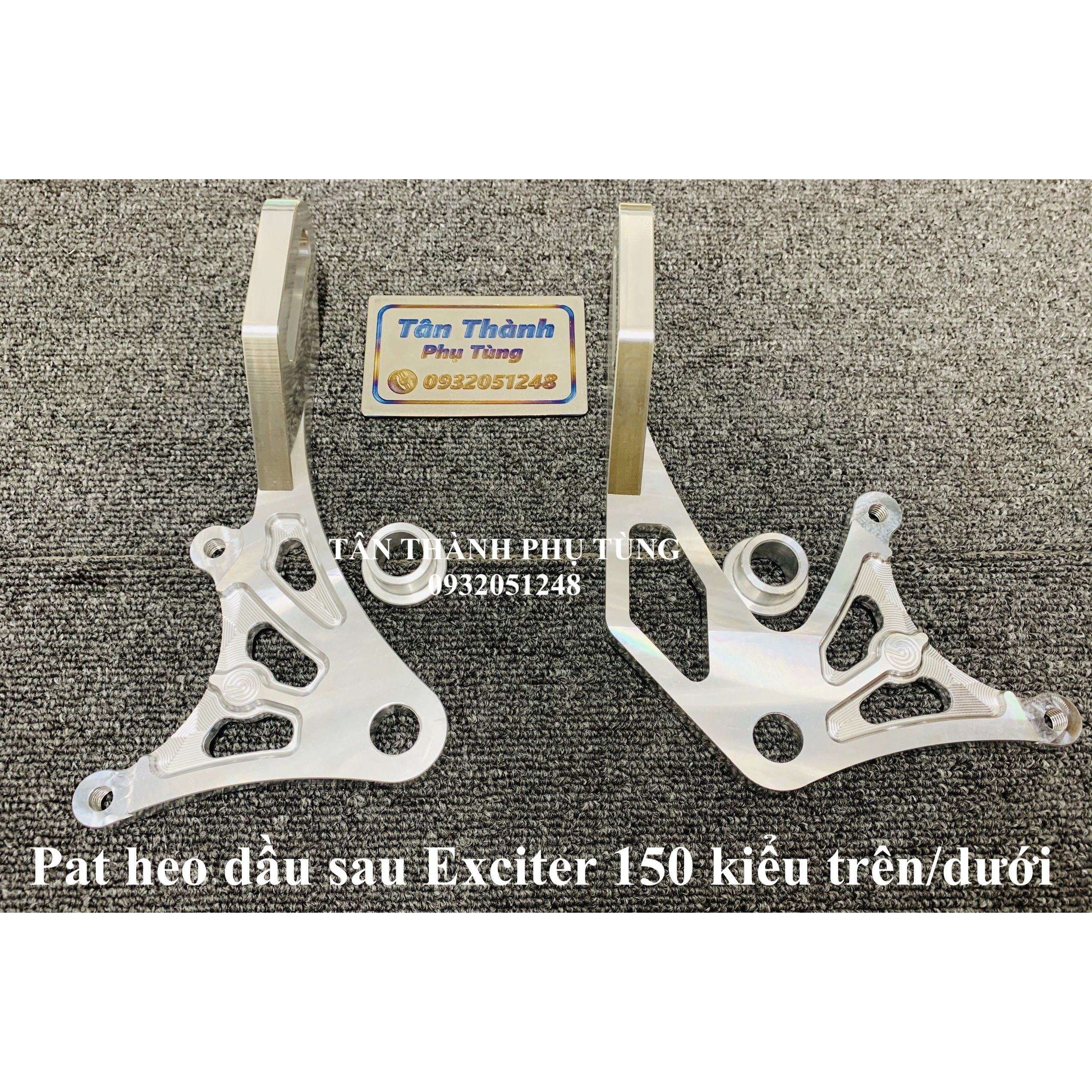 Pat heo dầu sau dành cho Exciter 150 kiểu nằm trên, dưới