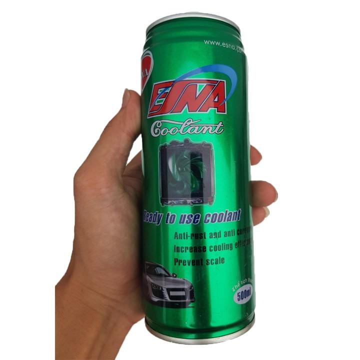 Nước làm mát động cơ xe máy, ô tô, tàu thuyền màu xanh Esna Coolant 500ml