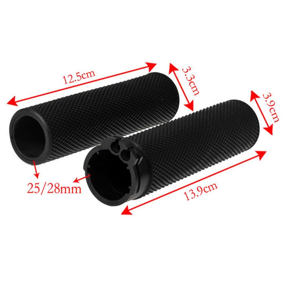 1 Inch 25mm Handlebar Grips for Harley XL883 1200 X48 Glide