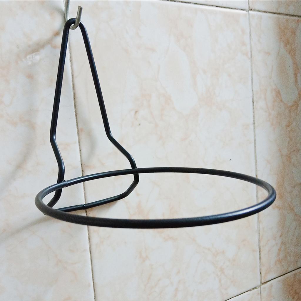 2 Pieces Iron Art Hanging Baskets Anti-rust Coating on The Surface of Metal