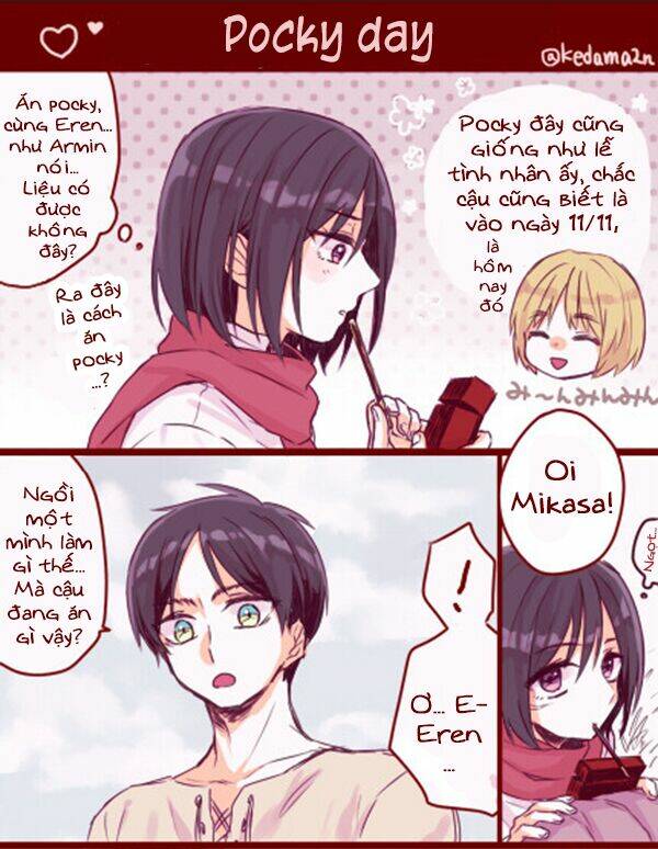 đại chiến titan - doujinshi về eremika chapter 1 2