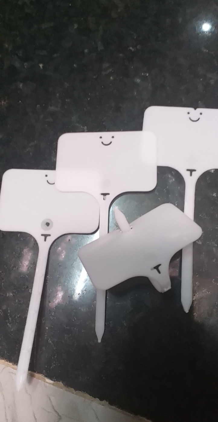 Thẻ ghi tên hoa kiểng, lan 2in1 dạng cắm và treo - bịch 100 cái