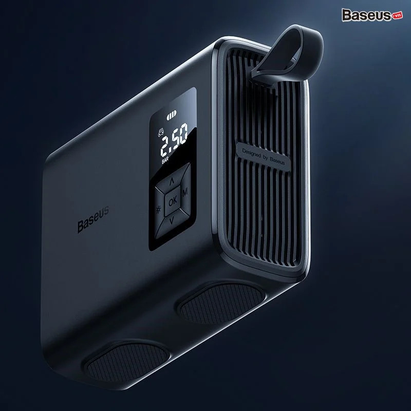 Máy Bơm Hơi Lốp Ô Tô Di Động Baseus 250W - hàng chính hãng