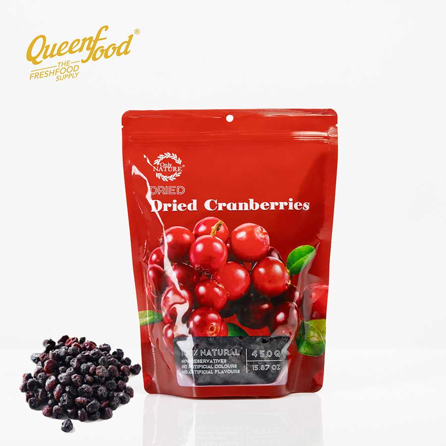 Nam Việt Quất Sấy Khô Nguyên Trái Only Nature 450 gram