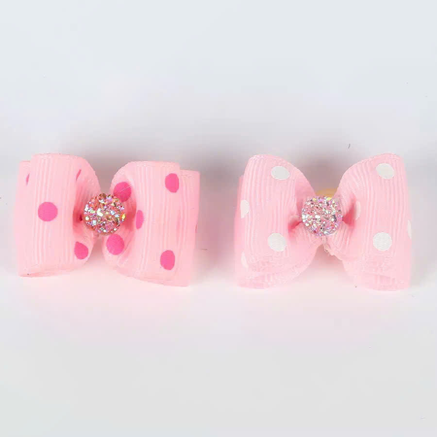 NƠ KẸP TÓC SANG TRỌNG NHIỀU MÀU DỄ THƯƠNG MÃ 15 XINH XẮN CHO THÚ CƯNG CHÓ MÈO