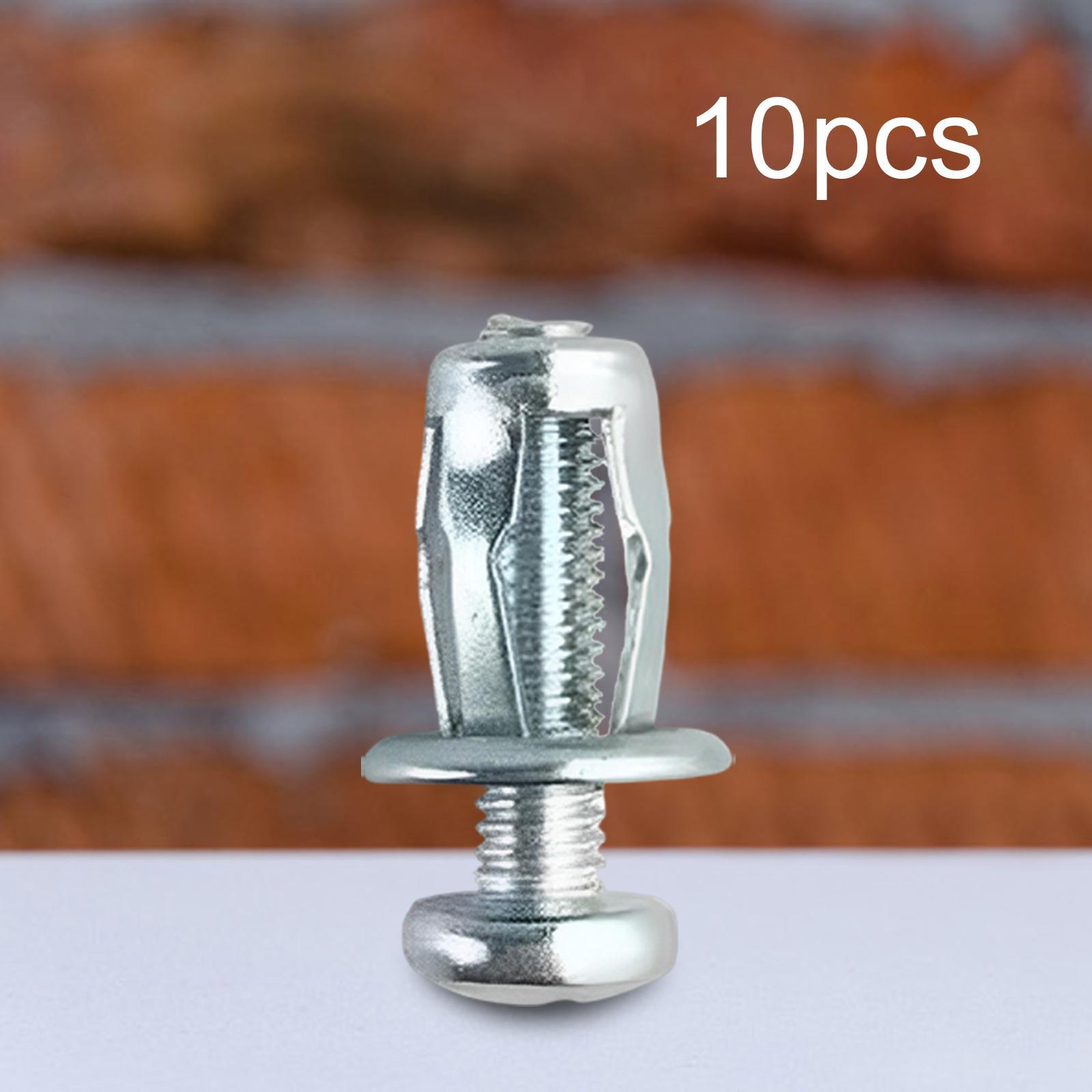 10Pcs Petal Expansion Nut Expansion Plug for Lamp Installation Wall Cabinets