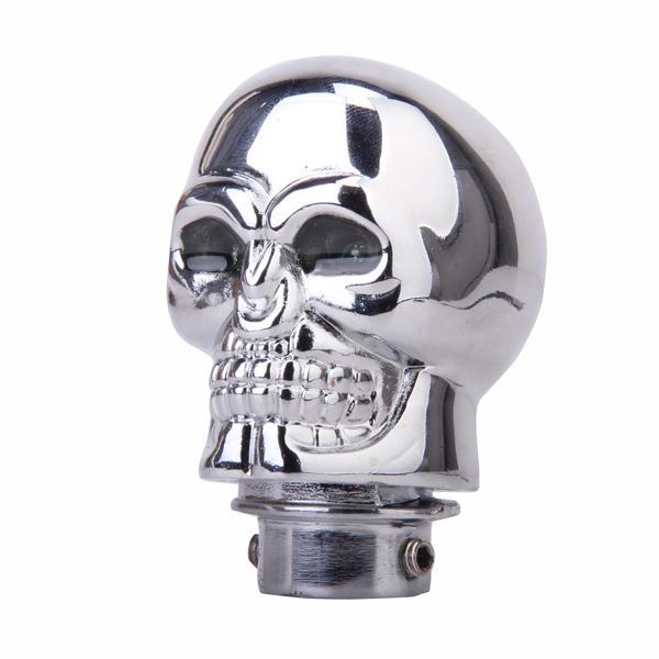 1x Blue LED Skull Universal Car Truck Manual Gear Stick Shift Shifter Lever Knob