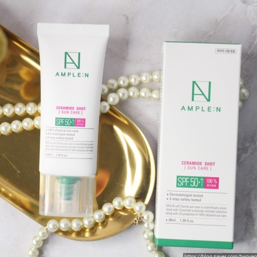 Kem chống nắng AMPLE:N Ceramide Shot Sun Care SPF50+ PA++++