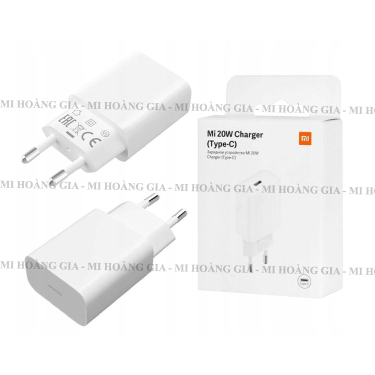 Cốc sạc Xiaomi Mi 20W Charger Type-C BHR4927GL AD201EU - Hàng chính hãng