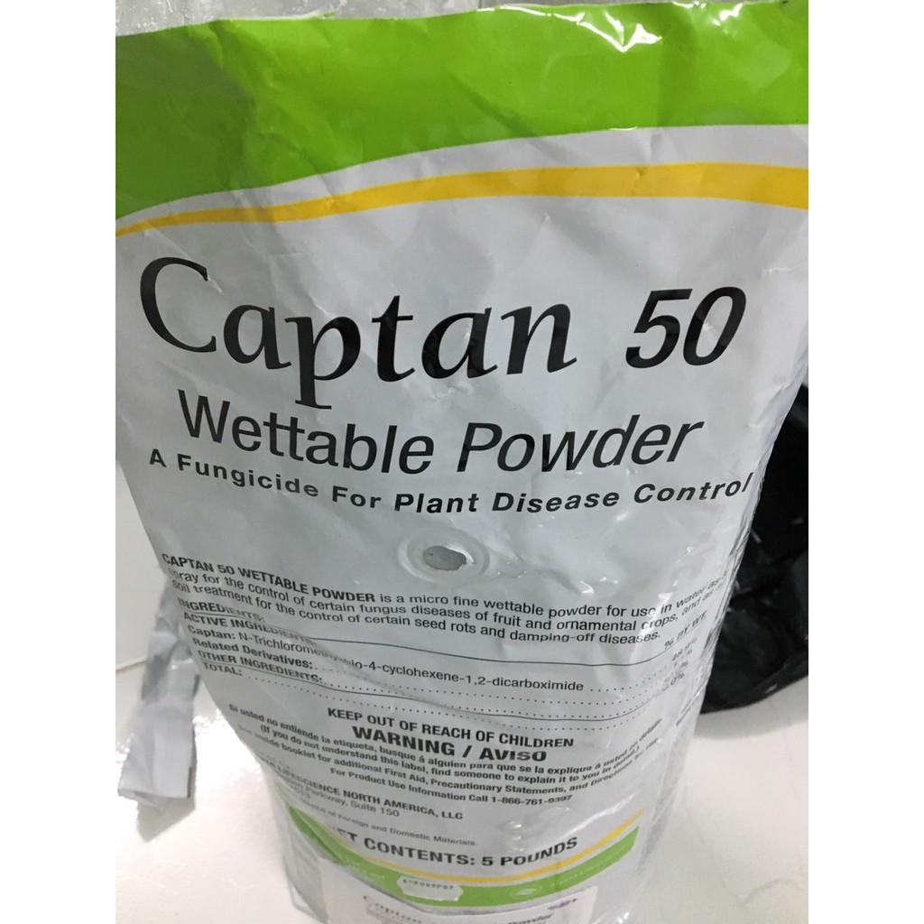 Sản phẩm TRỪ BỆNH HẠI CÂY CAP TAN gói 50g - hàng nhập từ Mỹ được ra từ gói lớn