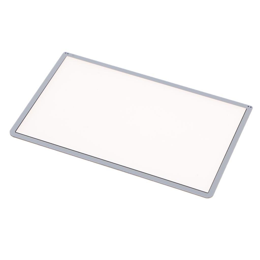 Replacement Blue Top Screen Frame Lens Cover LCD Screen Protector Compatible with Nintendo New 3DS XL LL