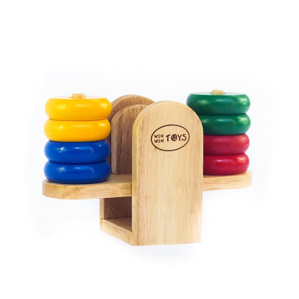Đồ chơi gỗ Cân bập bênh | Winwintoys 61072 | Phát triển tư duy và sự khéo léo | Đạt chứng nhận CE và CR
