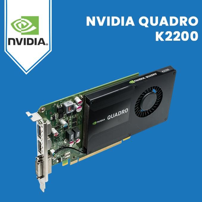 NVIDIA Quadro K2200 (4GB/ DDR5/ 128 Bit)