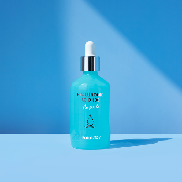 Tinh chất Hyaluronic Acid 100 cấp nước da căng bóng _ Farmstay Hyaluronic Acid 100 Ampoule