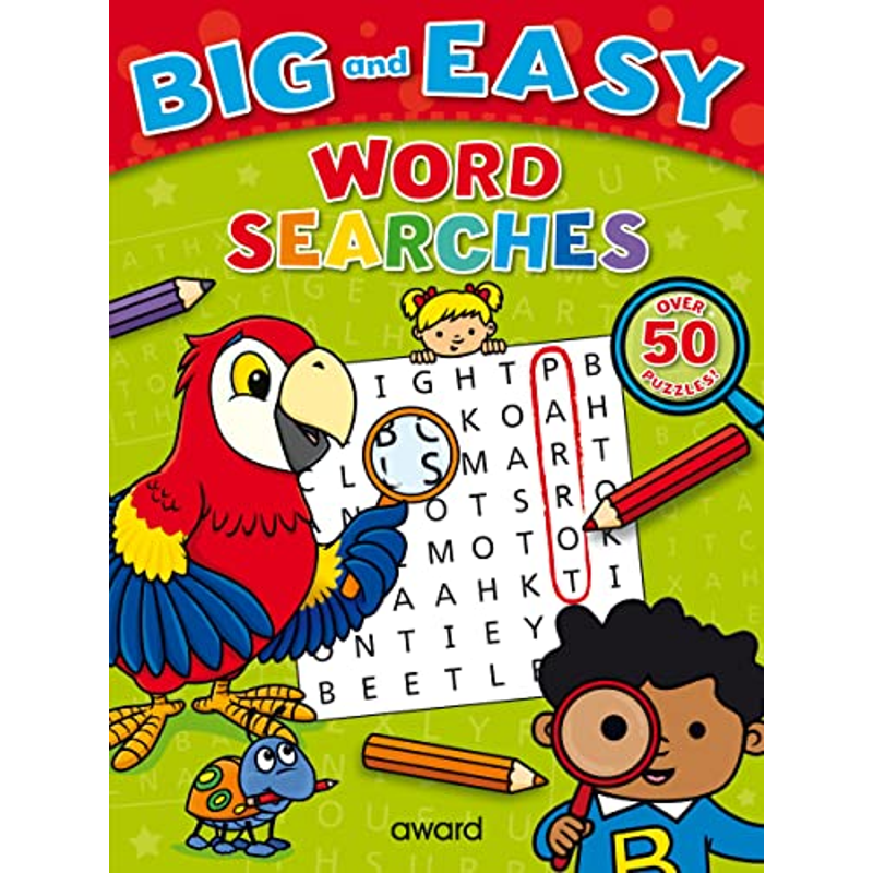 Sách Big And Easy Word Searches: Parrot
