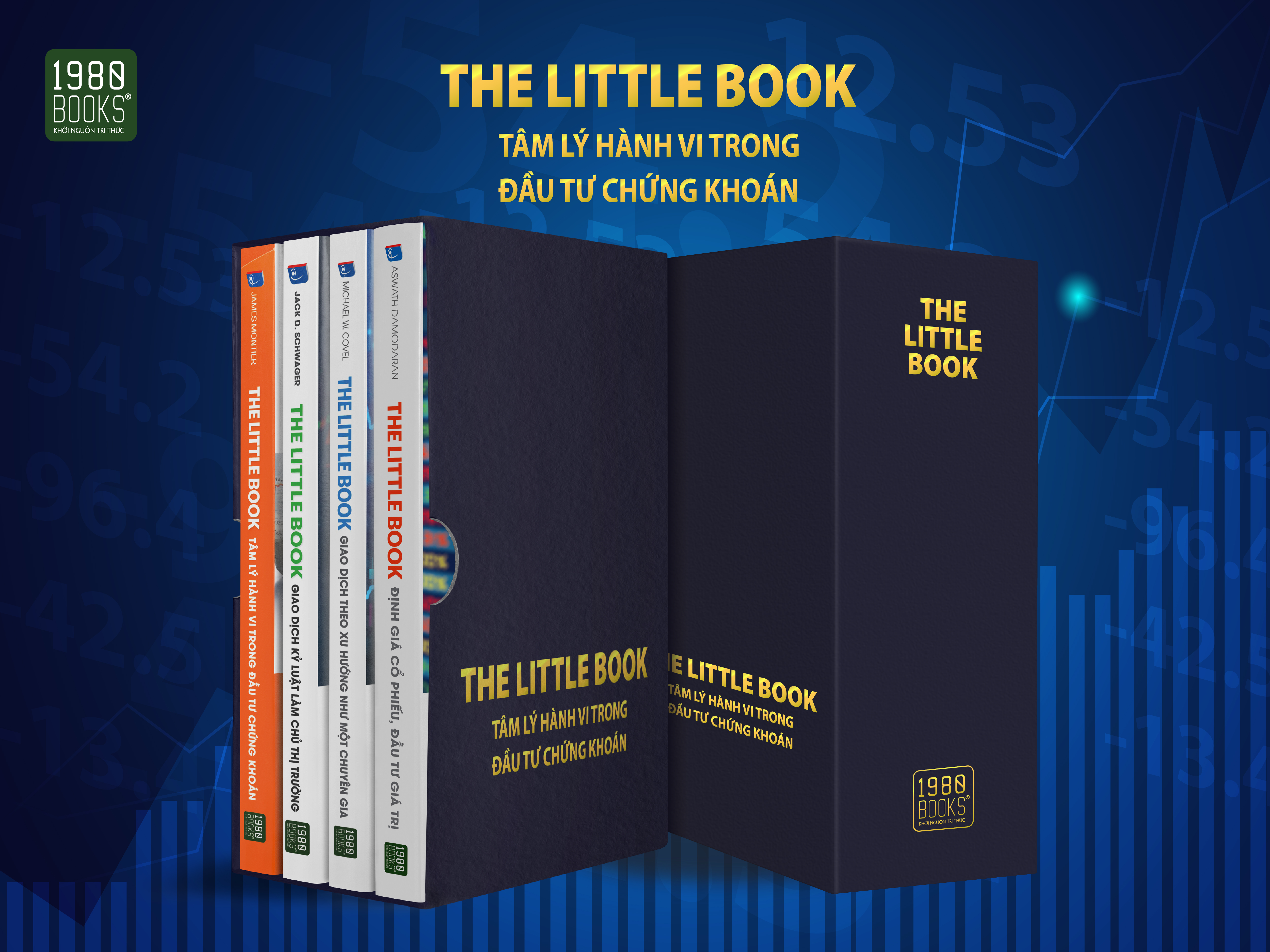 Combo Hộp 4 Cuốn: The Little Book - Tâm Lý Hành Vi Trong Đầu Tư Chứng Khoán
