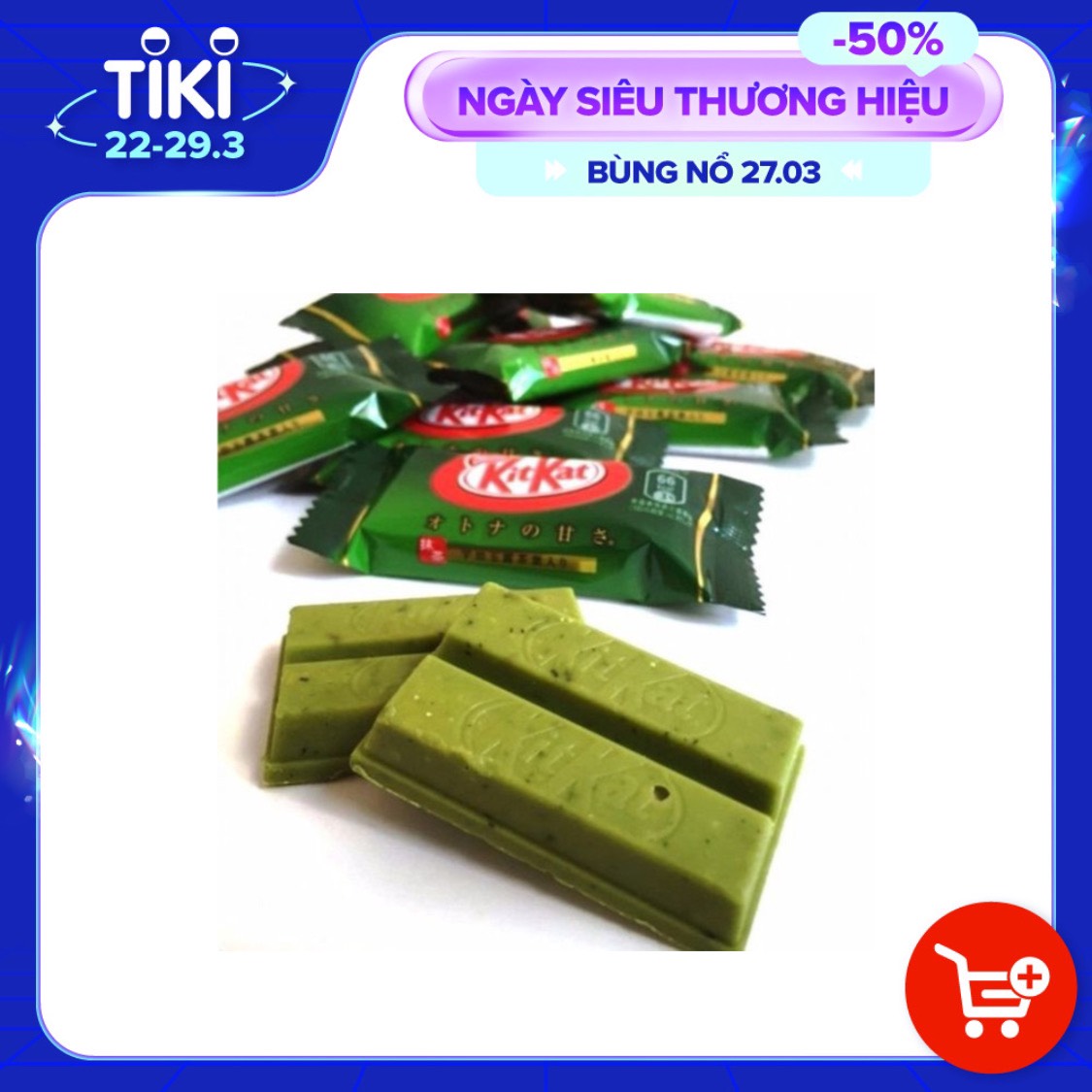 Combo 2 Túi bánh KitKat trà xanh (12 gói x 2) - nội địa Nhật Bản