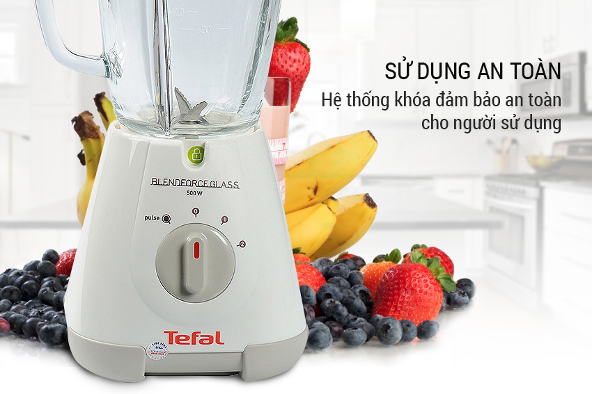 Máy Xay Sinh Tố 6 Lưỡi Dao Tefal BL312 - Hàng chính hãng