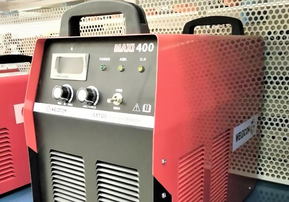 MÁY HÀN QUE ĐIỆN TỬ (1.6-5.0MM) MAXI 400 WELDCOM - HÀNG CHÍNH HÃNG