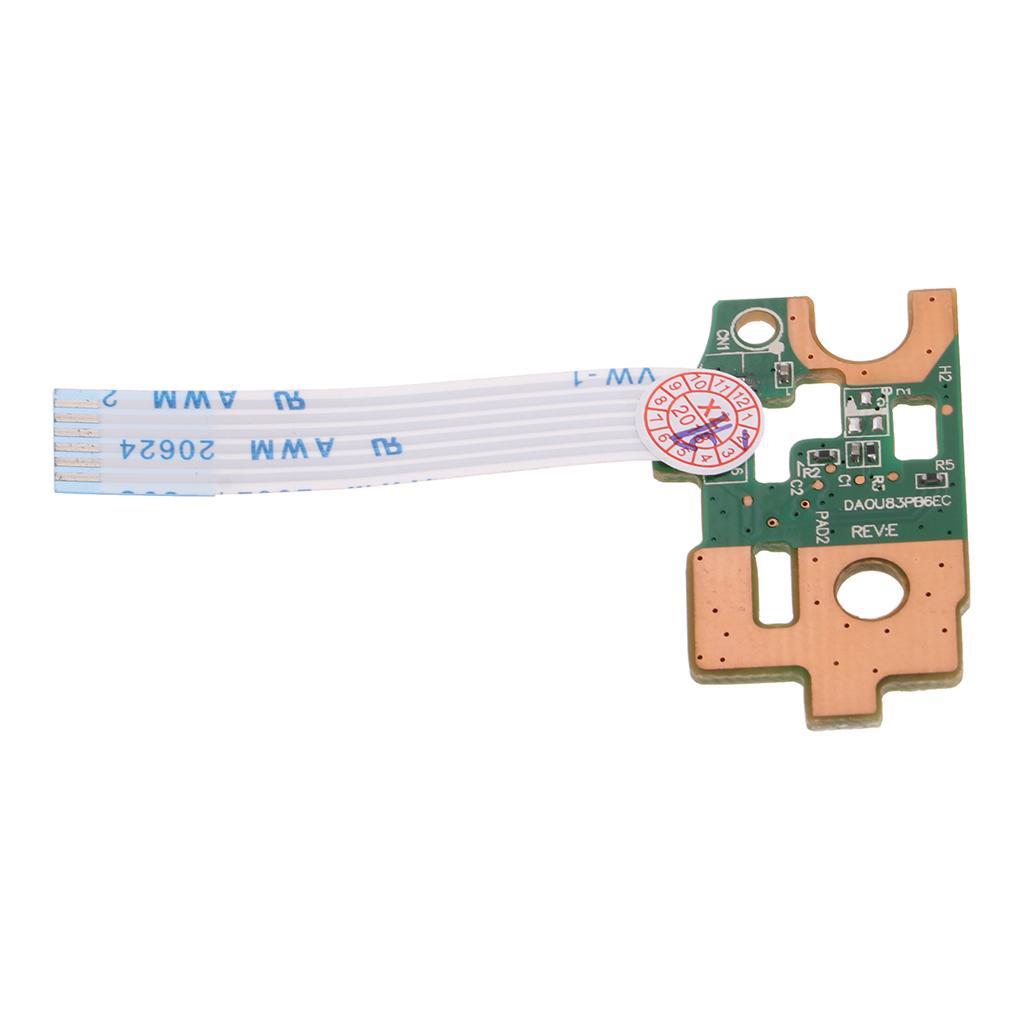 Power Button Board w/ Flex Cable for HP Pavilion 14-N 15--N DA0U83PB6E0