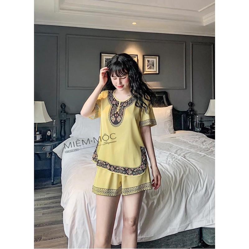 BỘ ĐÙI CỔ TRÒN HOẠ TIẾT SIÊU SANG