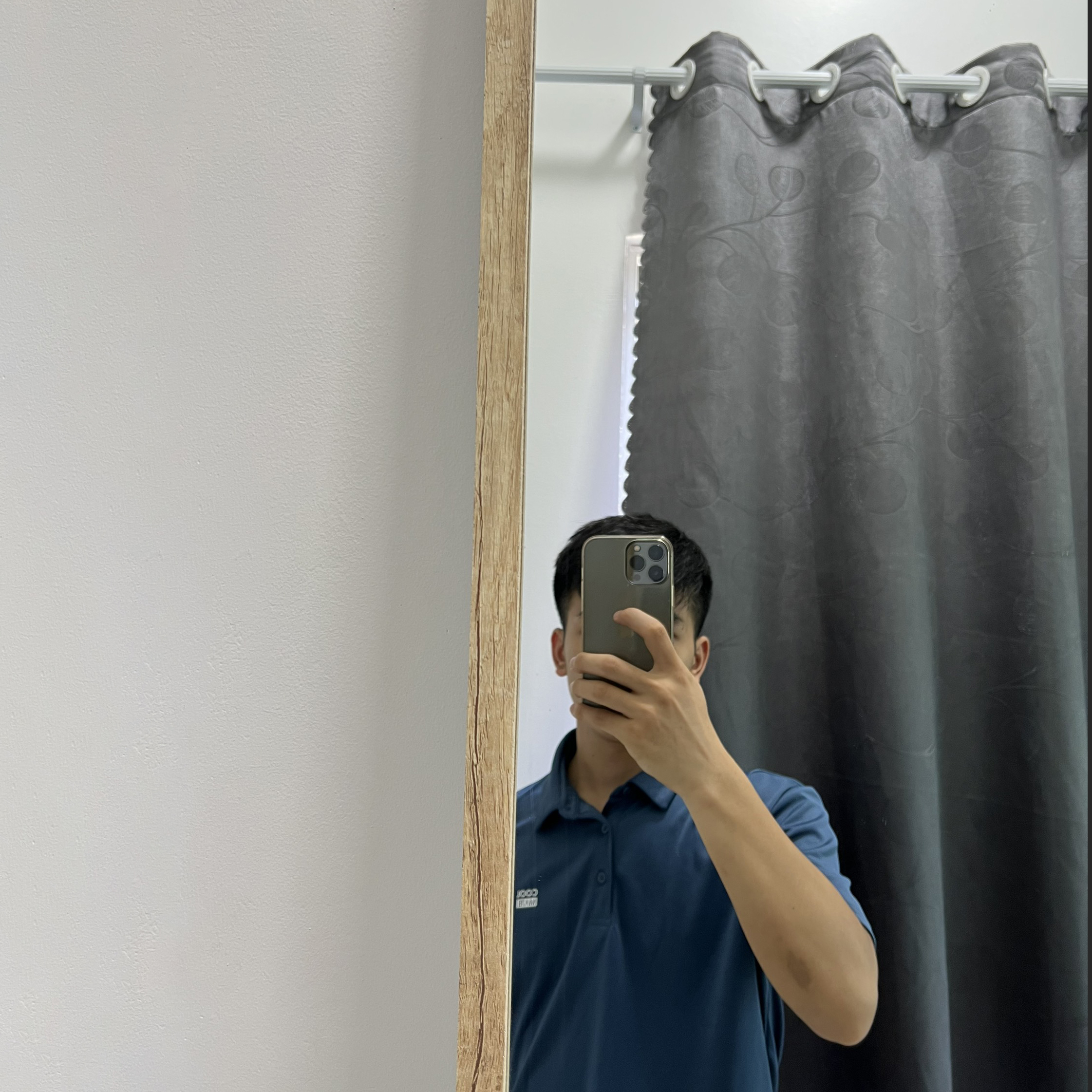 Gương Toàn Thân Khung Gỗ Treo Tường, Để Sàn DLQ INTERIORS Decor Phòng Khách, Phòng ngủ, Studio