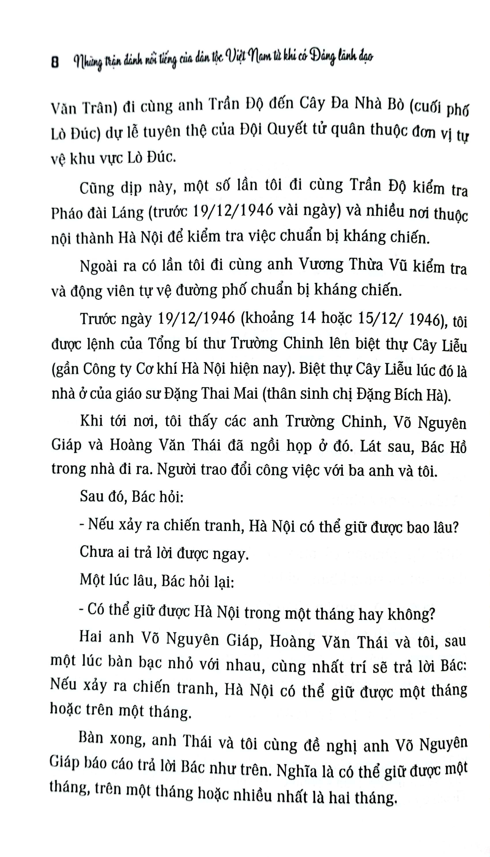 Những Trận Đánh Nổi Tiếng Của Dân Tộc Việt Nam Từ Khi Có Đảng Lãnh Đạo (Tái Bản 2023)