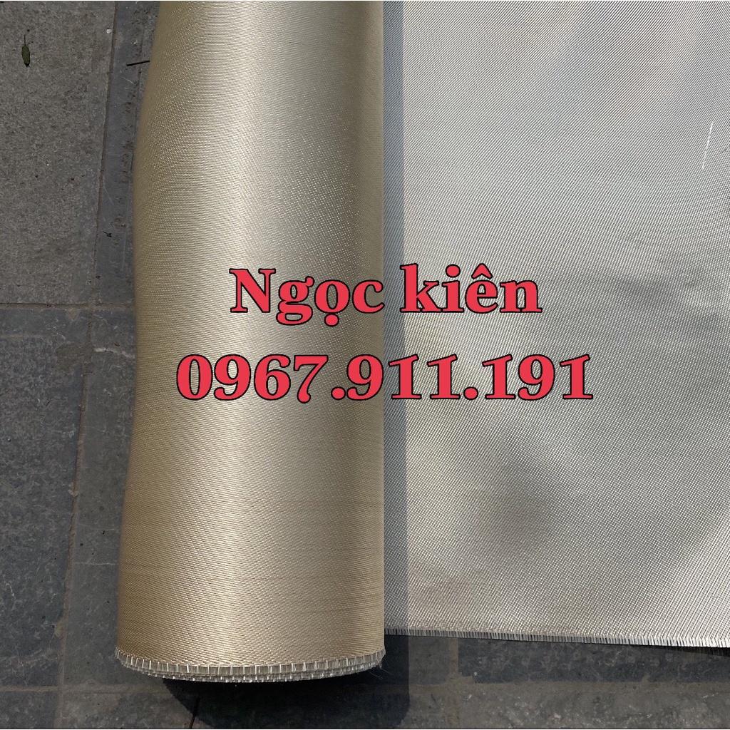Vải bạt chống cháy sợi thủy tinh HT800 (KT 1mx10m)