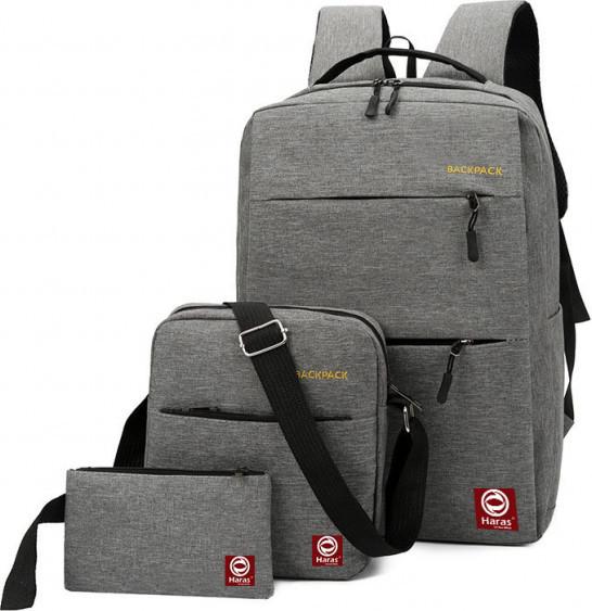 Combo bộ 3 balo du lịch HARAS HR242