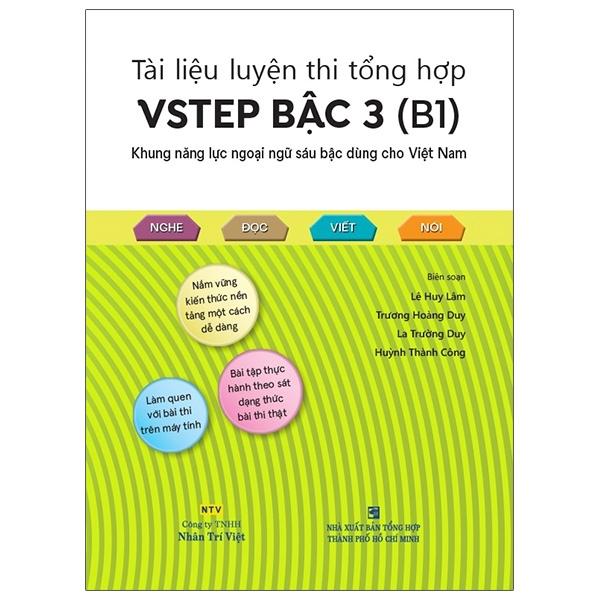 Sách Tài Liệu Luyện Thi Tổng Hợp VSTEP Bậc 3 (B1) (Quét Mã Qr Hoặc Vào Trang Web Để Nghe File Mp3)
