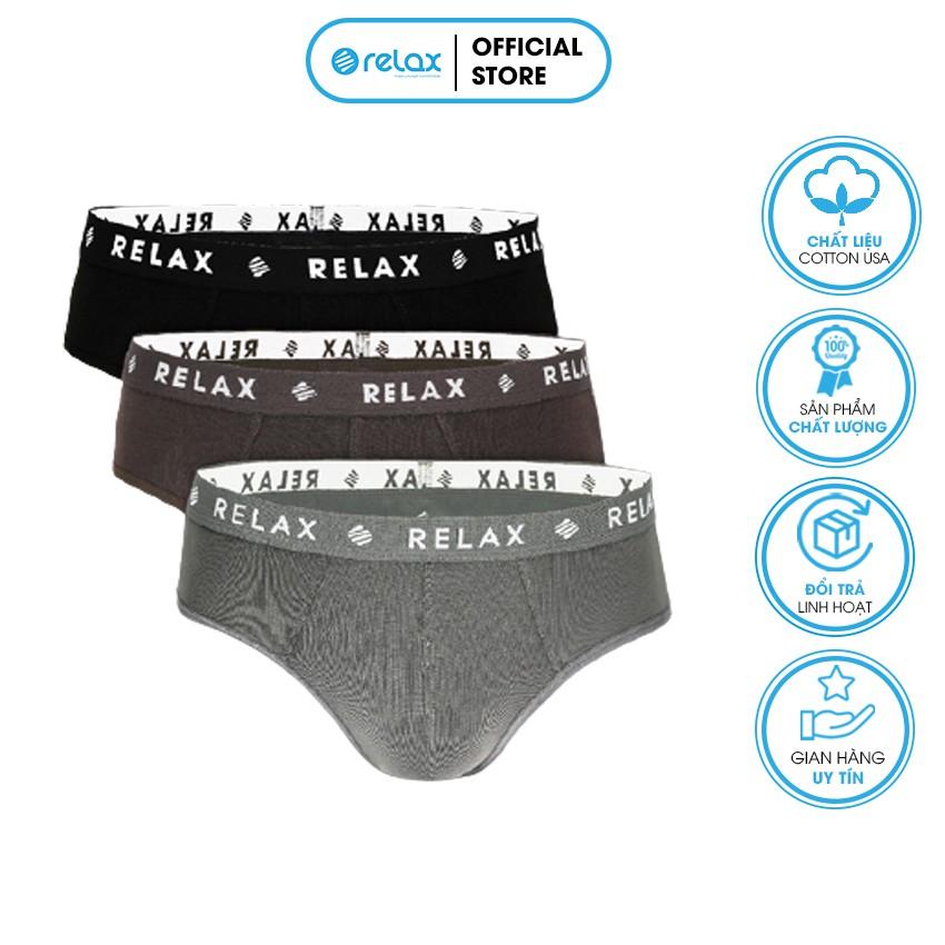 Quần Lót Bam Brief RLTK018 quần sịp nam thoáng mát mềm mại cao cấp, co giãn tốt, ôm gọn - RELAX