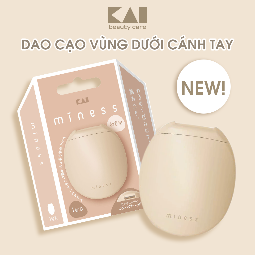 Dao Cạo Vùng Dưới Cánh Tay KAI Miness GA-0133 (1 Hộp 1 Cái)