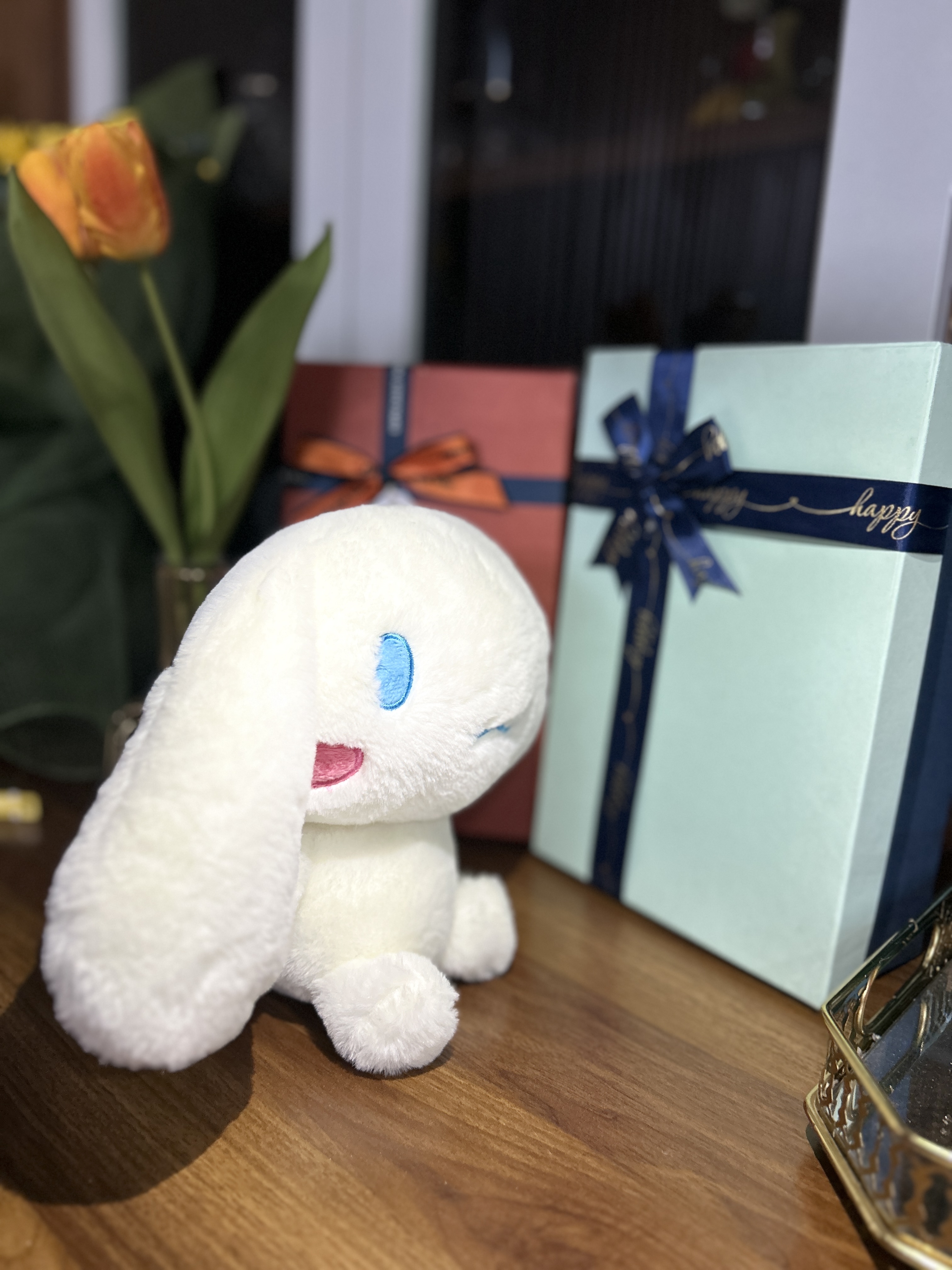 Gấu Bông Cinnamoroll Size S Cho Bé Cao Cấp, Thú bông Cinnamoroll cho bé, Gấu Bông Nhỏ, Gấu bông Cao Cấp Mềm Mịn Size 25x20cm, Quà tặng đáng yêu - Sản phẩm chính hãng, Phân phối bởi Teenbox.