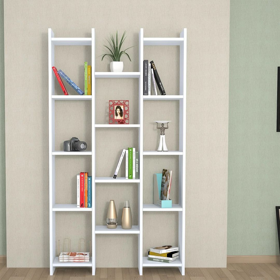 Kệ đẹp phủ melamine từ gỗ MDF SMLIFE Burukku