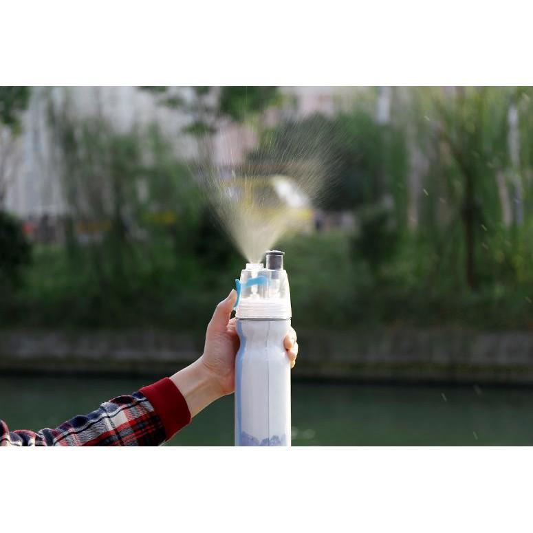 Bình nước thể thao phun sương Cao cấp 500ml