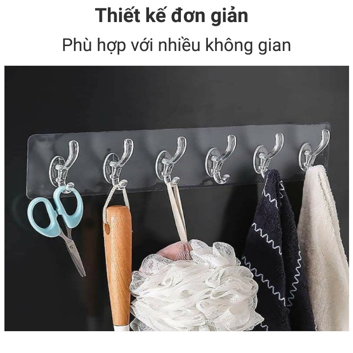 Móc Treo Dán Tường Để Đồ Siêu Dính