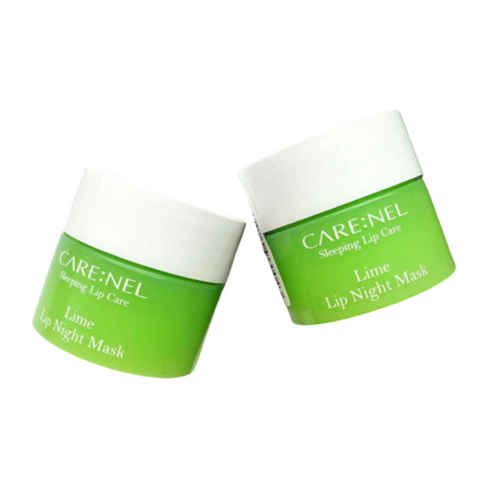 combo 5 hũ Mặt Nạ Ngủ Môi CARE:NEL Chiết Xuất Chanh 5g