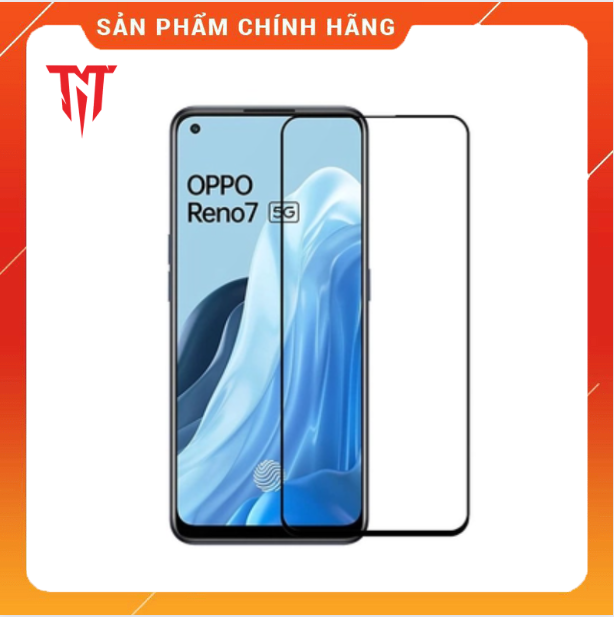 Bộ 2 kính cường lực full keo dùng cho điện thoại Oppo reno 7/ 7z - Hàng chính hãng