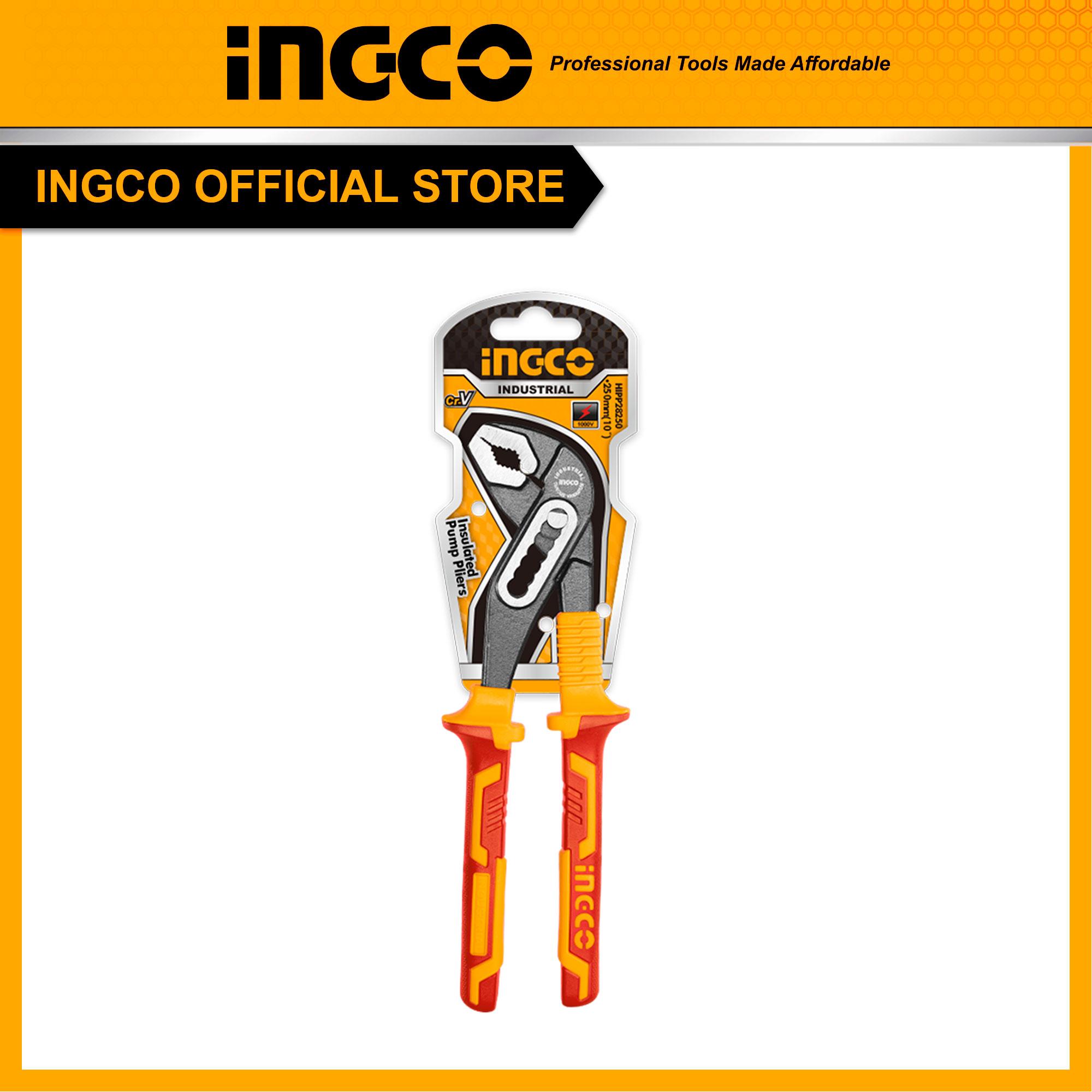 Kìm răng cách điện INGCO HICP28168 - 6&quot;/160mm | HICP28188 - 7&quot;/180mm - Tay cầm cách điện lên đến 1000V