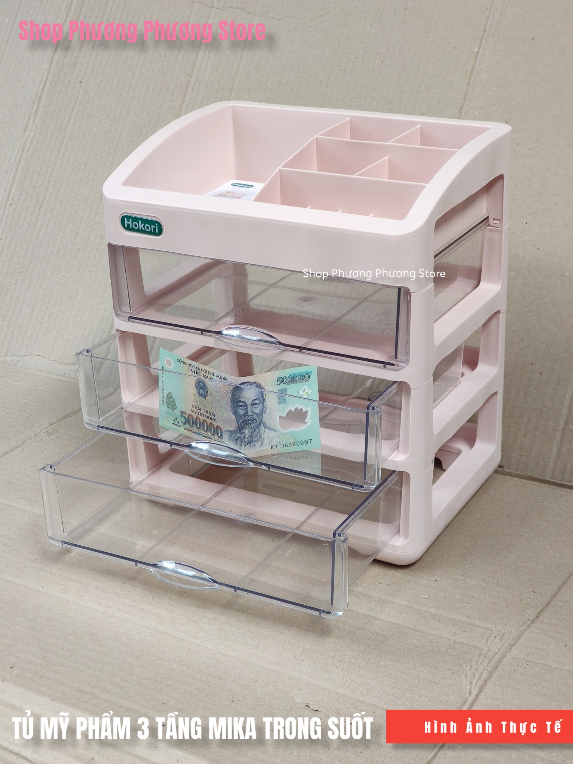 Tủ Đa Chức Năng Tủ,Kệ đựng đồ trang điểm MIKA trong suốt 2 / 3/,4 tầng, để mỹ phẩm tiện lợi