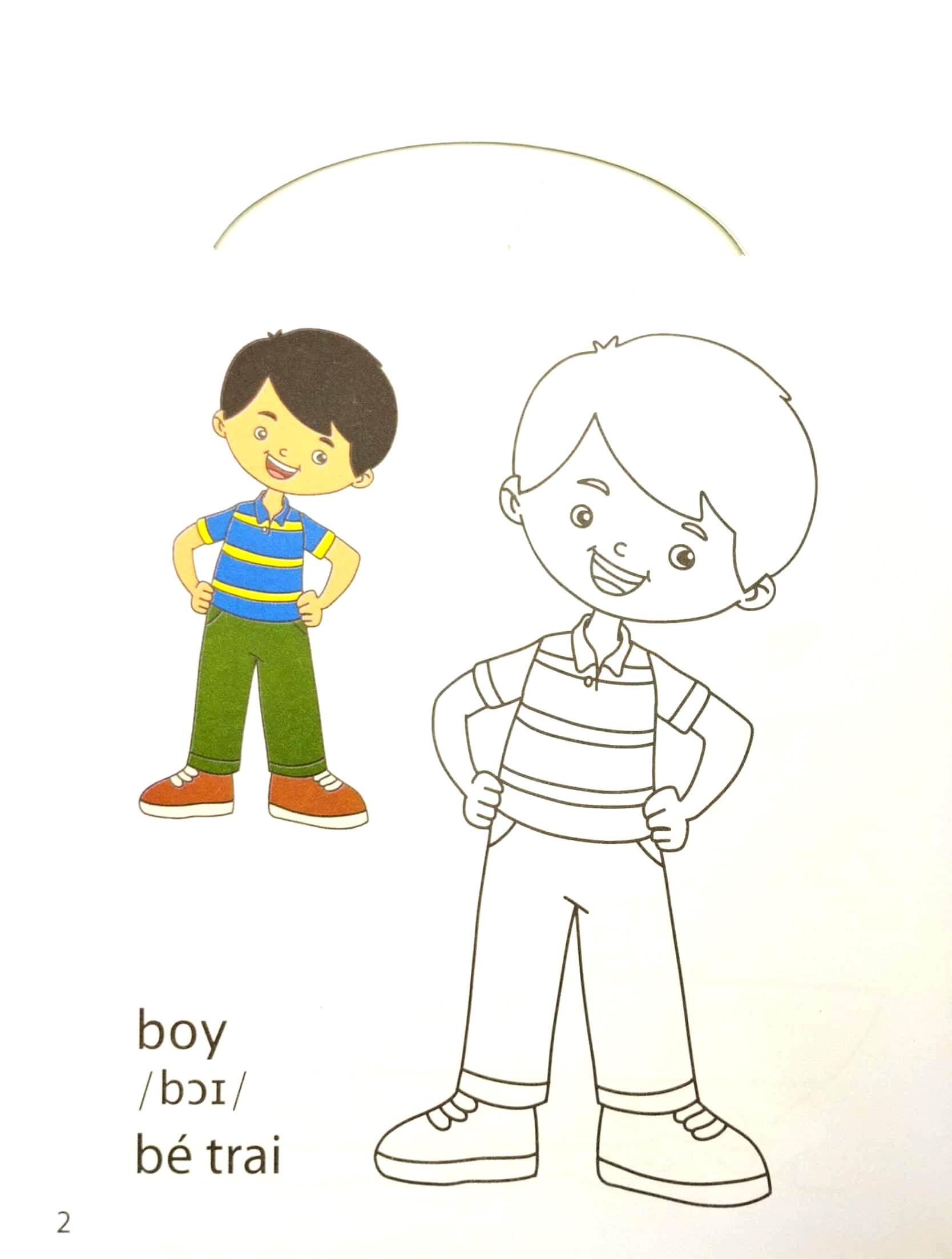 Bé Tập Tô Màu - Ngôi Nhà Mơ Ước