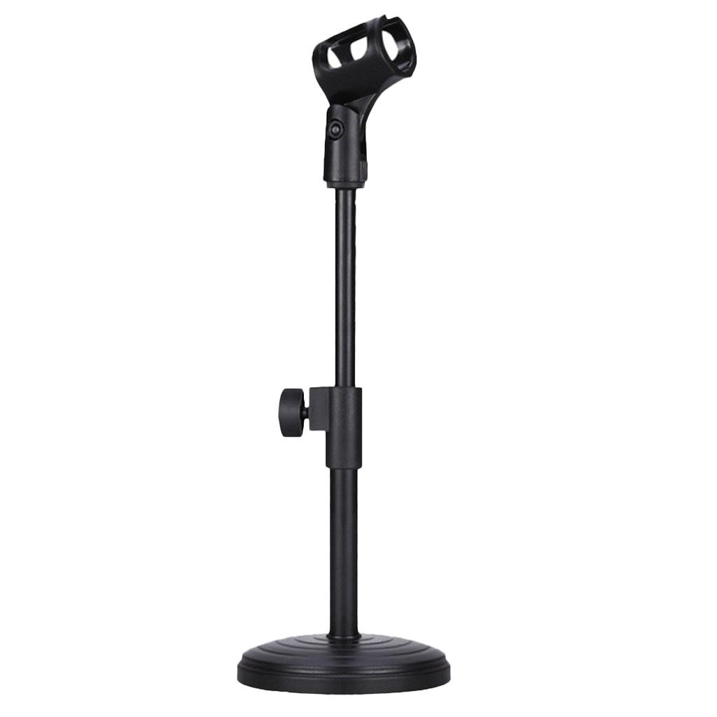 Có Thể Điều Chỉnh Để Bàn Gấp Gọn Chân Đế Micro W/Mic Kẹp Cho Các Cuộc Họp, Các Bài Giảng
