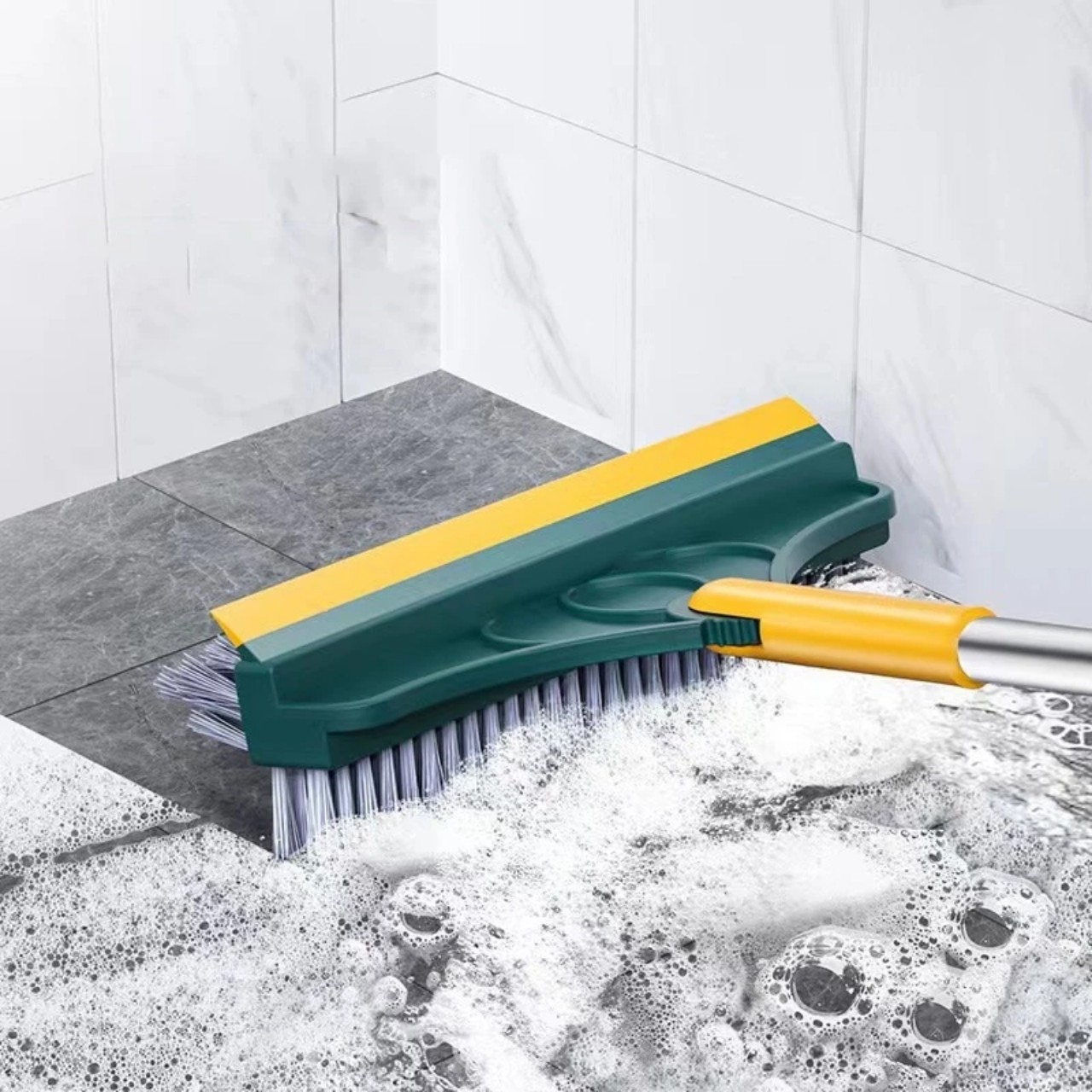 CHỔI CỌ SÀN CÁN DÀI , quét nước nhà tắm thông minh tiện lợi