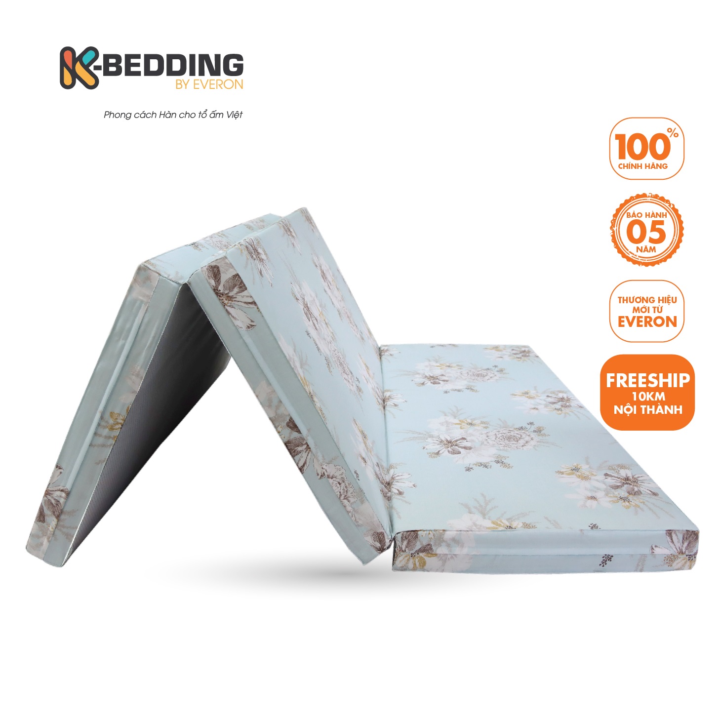 Nệm Bông Ép K-Bedding MTP 120x198x9cm (Giao màu ngẫu nhiên)