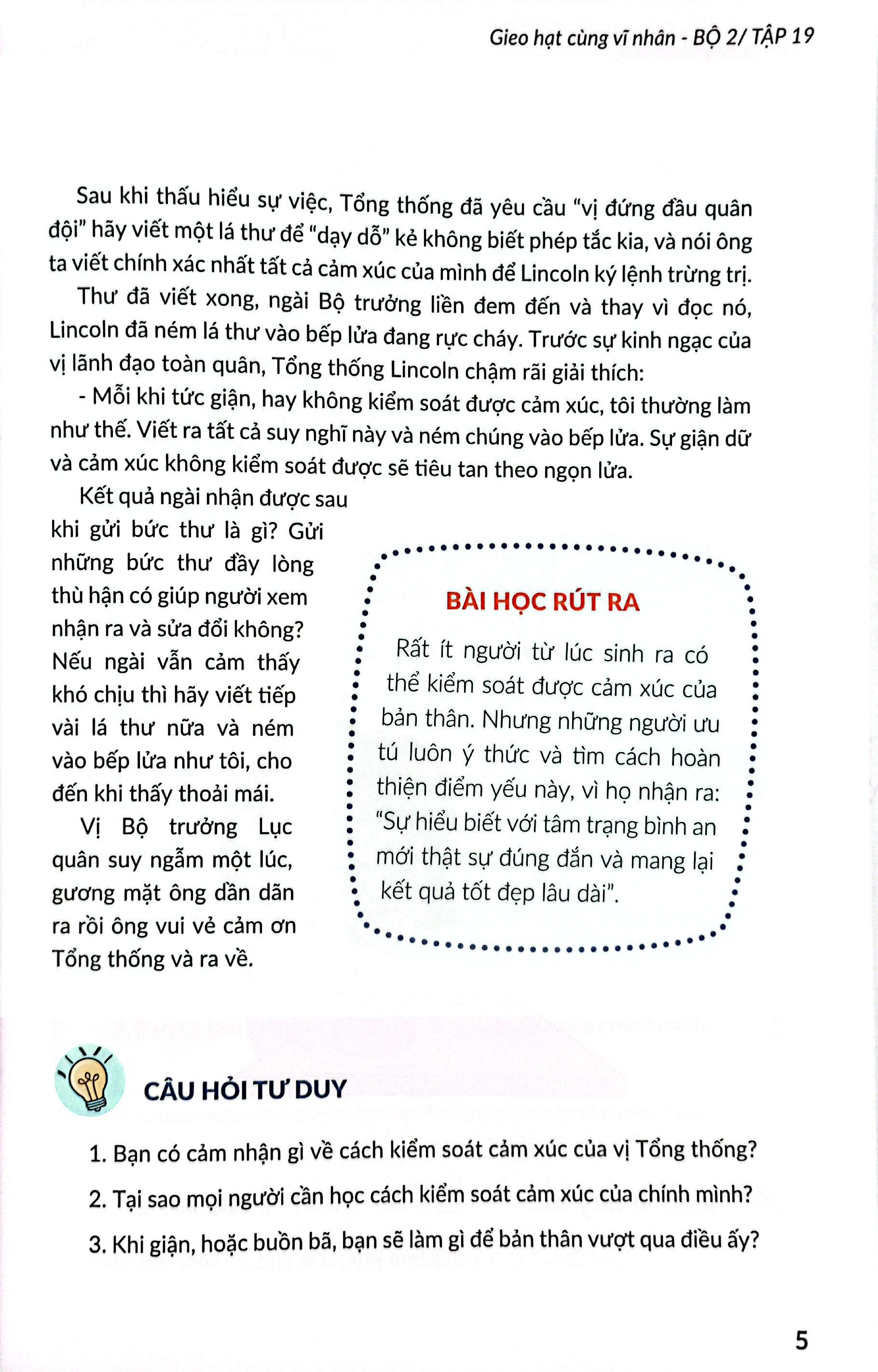 Sách - Gieo Hạt Cùng Vĩ Nhân - Bộ 2 - Tập 19