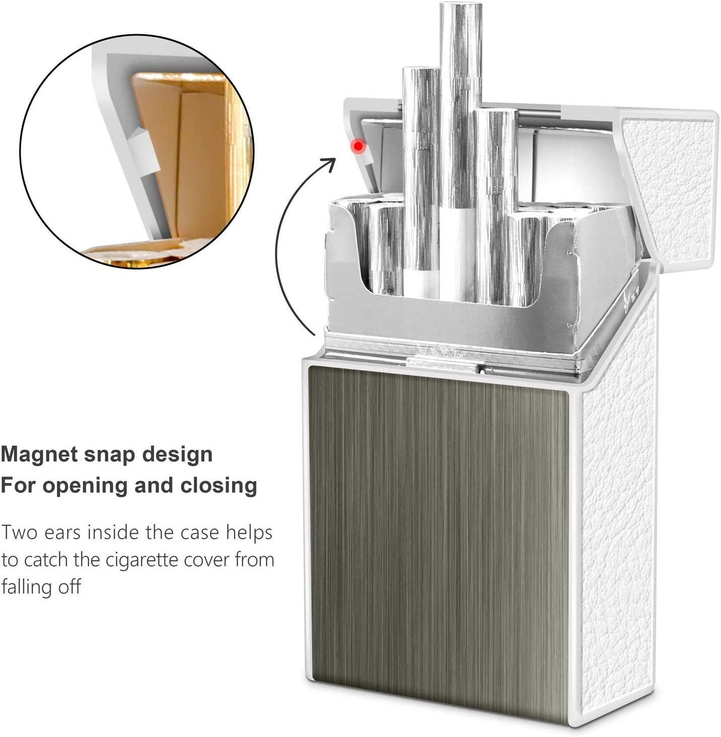 Hộp đựng  bỏ túi bằng nhôm kim loại Hộp đựng  , bật lửa điện tử