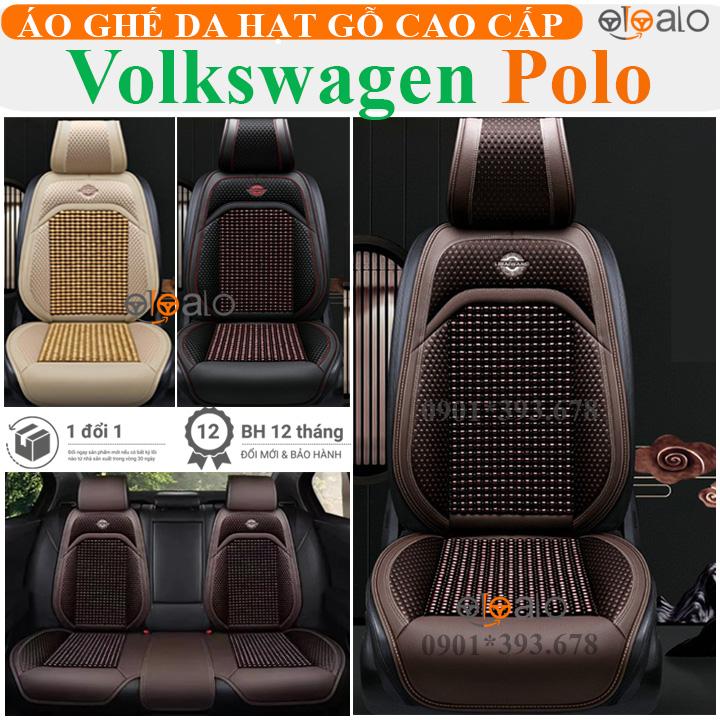 Áo trùm lót bọc ghế xe ô tô Volkswagen Polo da PU hạt gỗ tự nhiên CAO CẤP