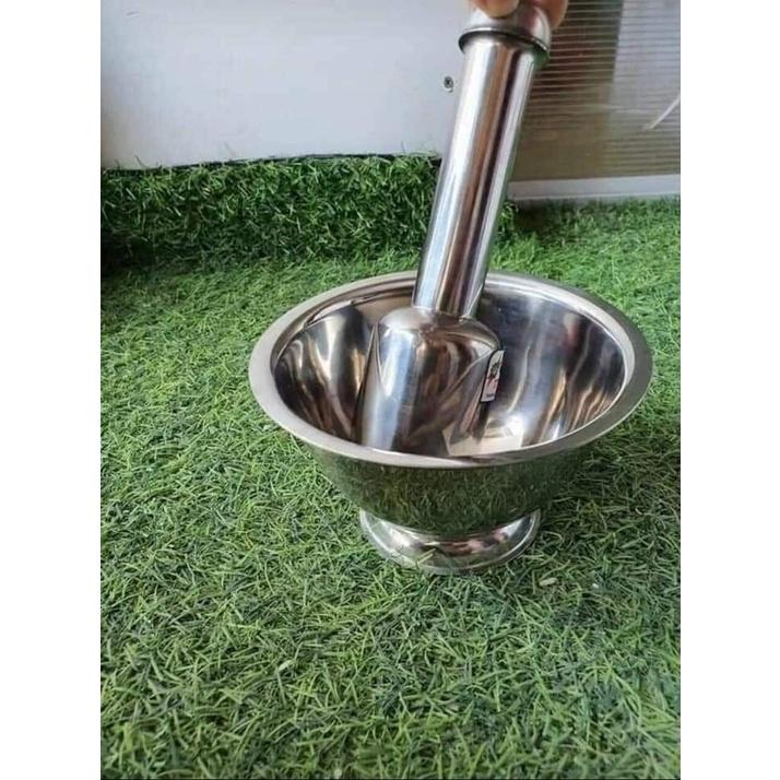 Bộ chày cối inox 304