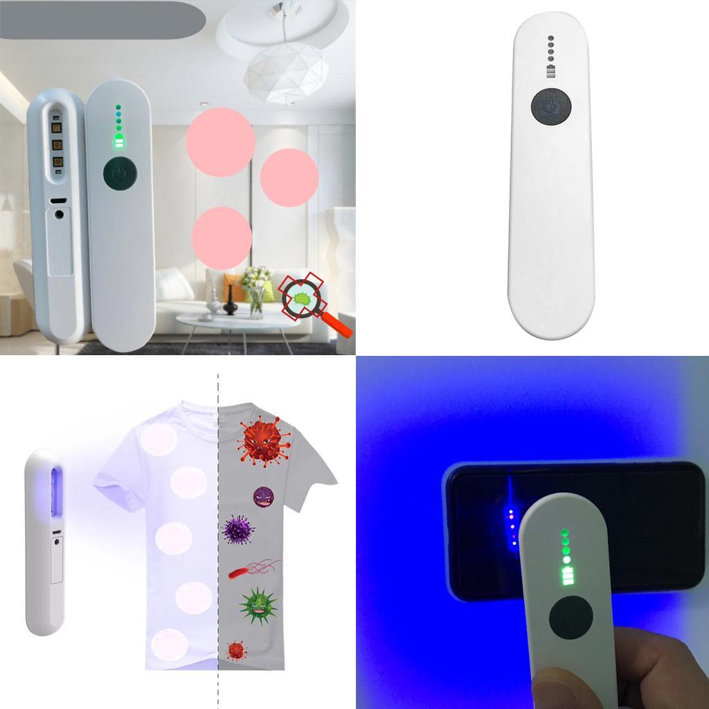Portable LED UV Disinfection Lamp Tube Handheld UVC Sterilizer Lights